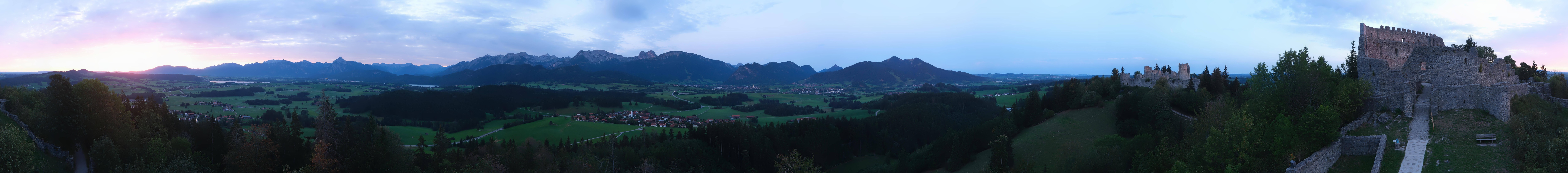 Archiv Foto Webcam Ausblick Burgruine Eisenberg