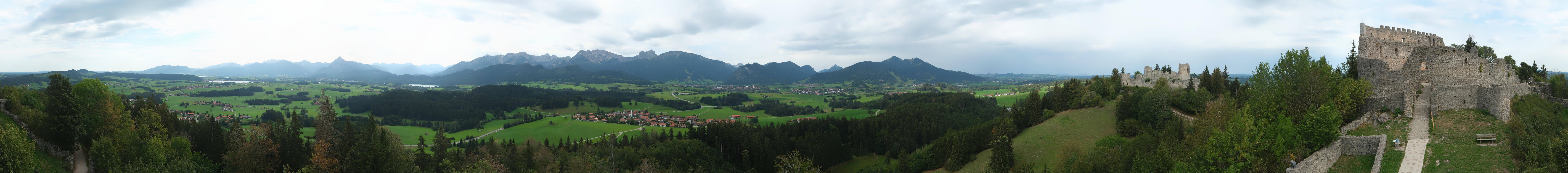 Archiv Foto Webcam Ausblick Burgruine Eisenberg