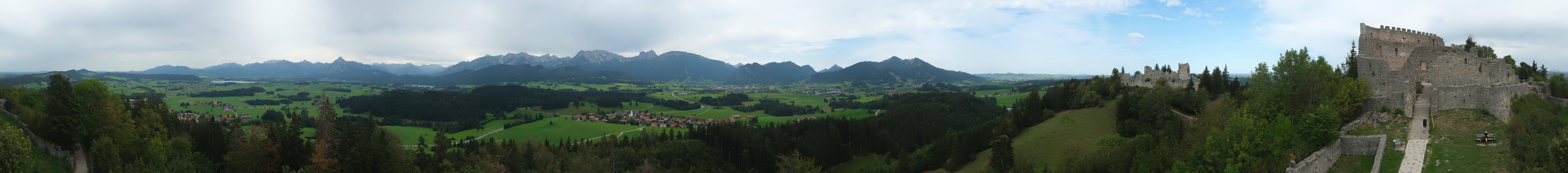 Archiv Foto Webcam Ausblick Burgruine Eisenberg