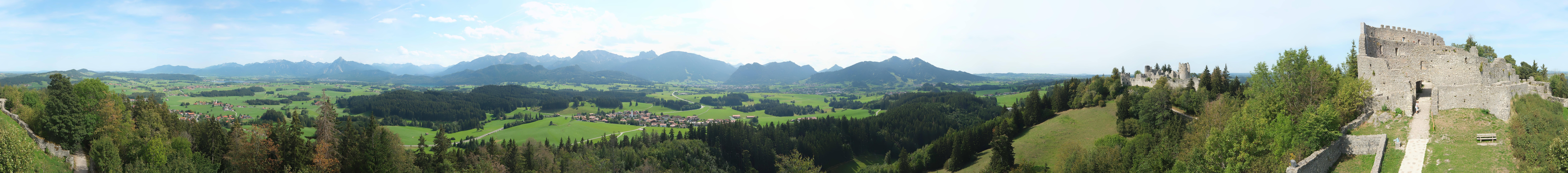 Archiv Foto Webcam Ausblick Burgruine Eisenberg