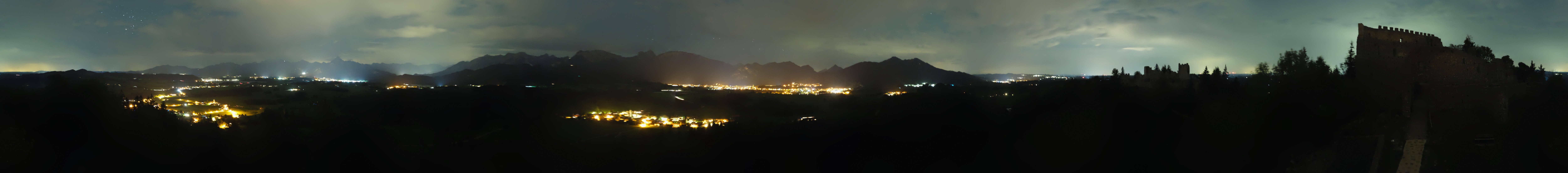 Archiv Foto Webcam Ausblick Burgruine Eisenberg