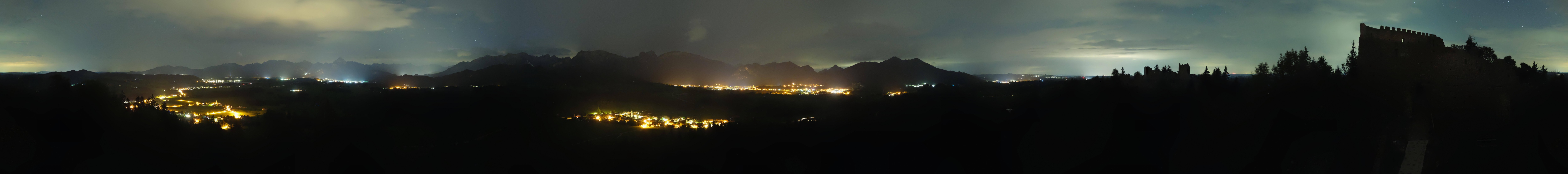 Archiv Foto Webcam Ausblick Burgruine Eisenberg