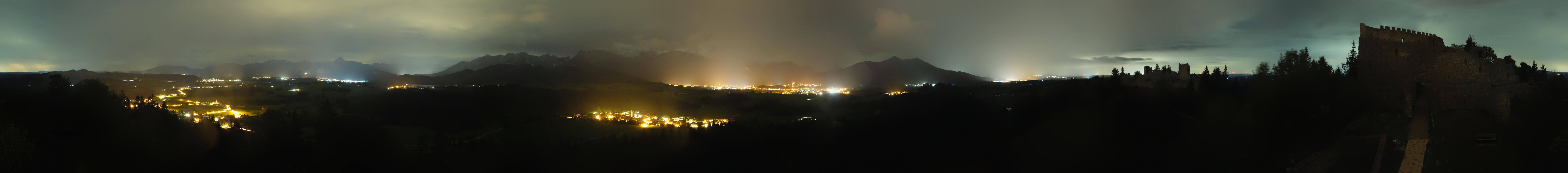 Archiv Foto Webcam Ausblick Burgruine Eisenberg