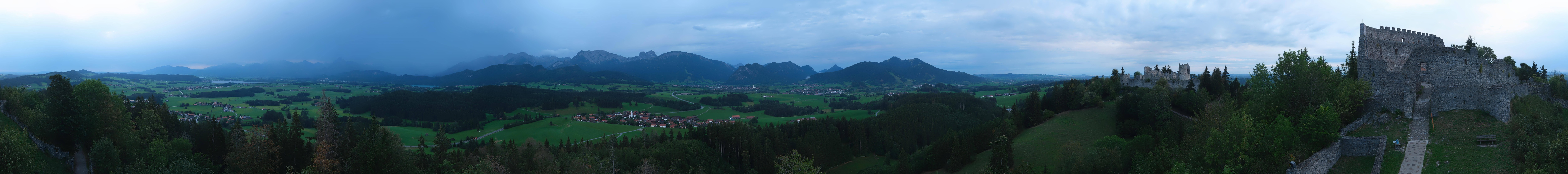 Archiv Foto Webcam Ausblick Burgruine Eisenberg