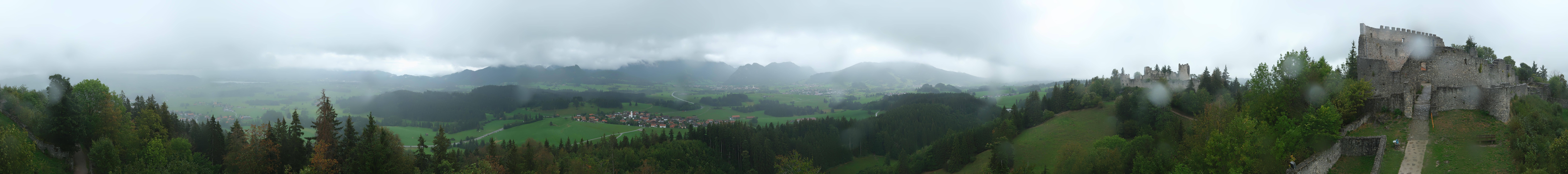 Archiv Foto Webcam Ausblick Burgruine Eisenberg