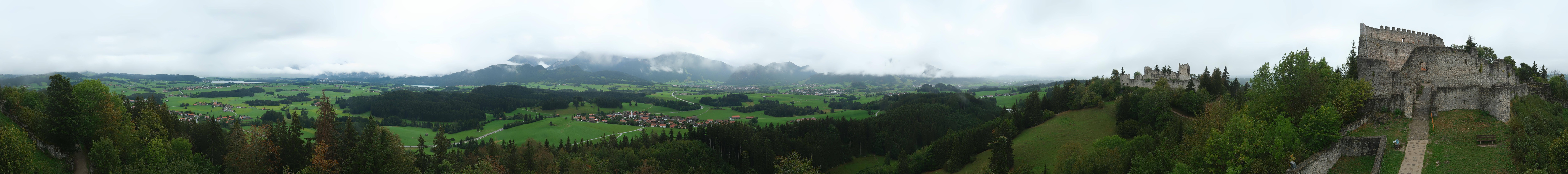 Archiv Foto Webcam Ausblick Burgruine Eisenberg