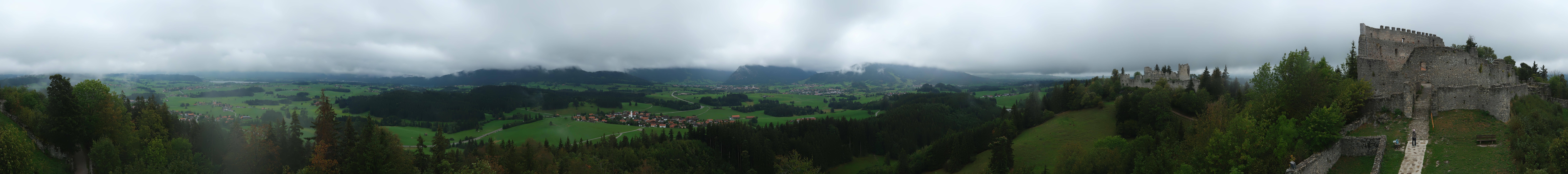 Archiv Foto Webcam Ausblick Burgruine Eisenberg
