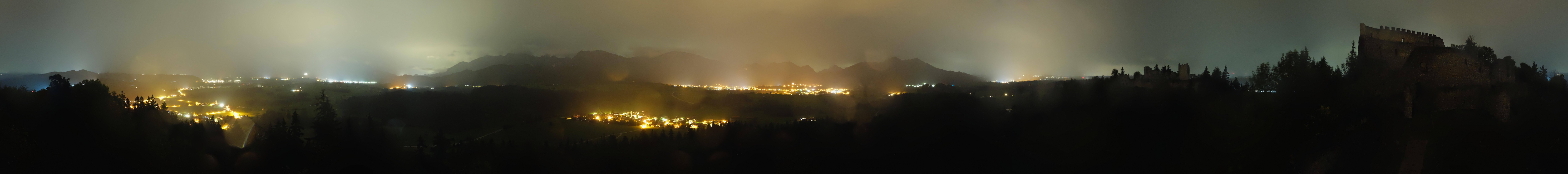 Archiv Foto Webcam Ausblick Burgruine Eisenberg