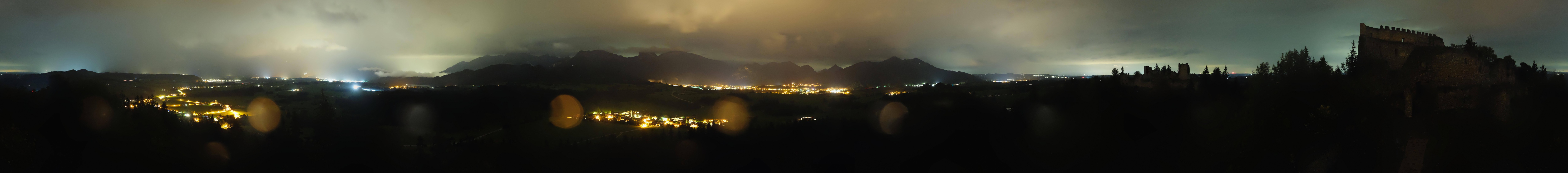 Archiv Foto Webcam Ausblick Burgruine Eisenberg