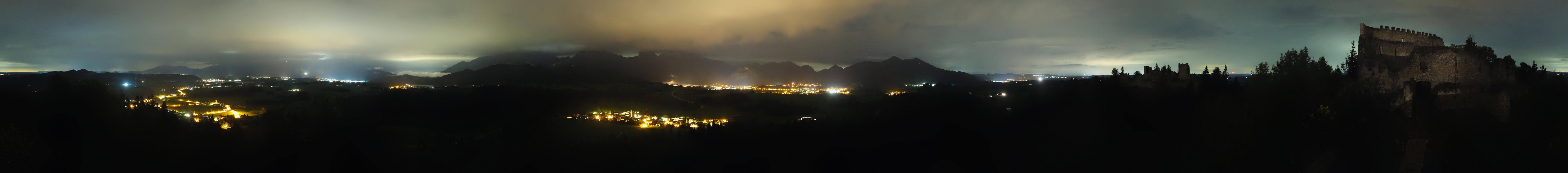 Archiv Foto Webcam Ausblick Burgruine Eisenberg