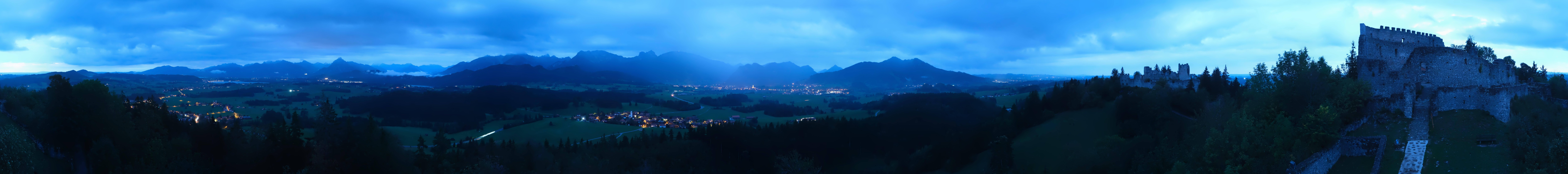 Archiv Foto Webcam Ausblick Burgruine Eisenberg