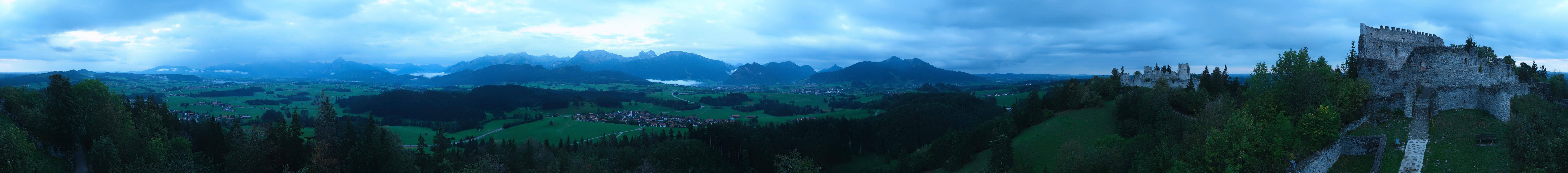 Archiv Foto Webcam Ausblick Burgruine Eisenberg