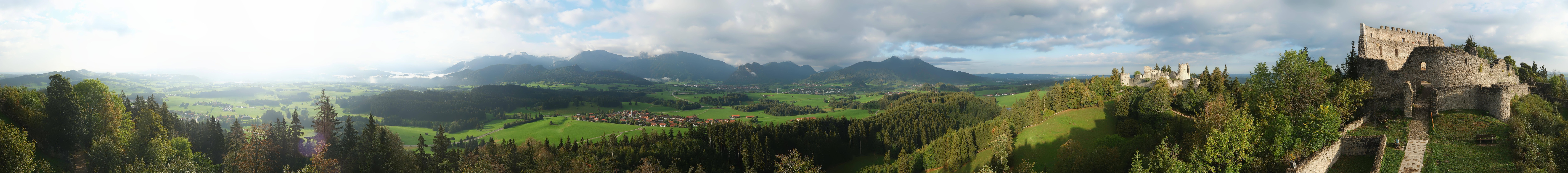 Archiv Foto Webcam Ausblick Burgruine Eisenberg