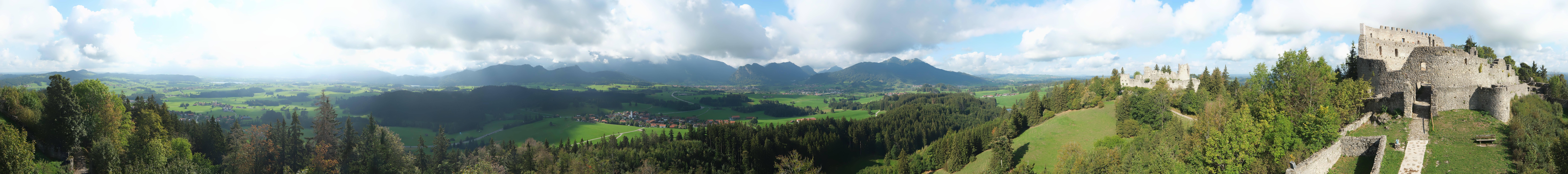 Archiv Foto Webcam Ausblick Burgruine Eisenberg
