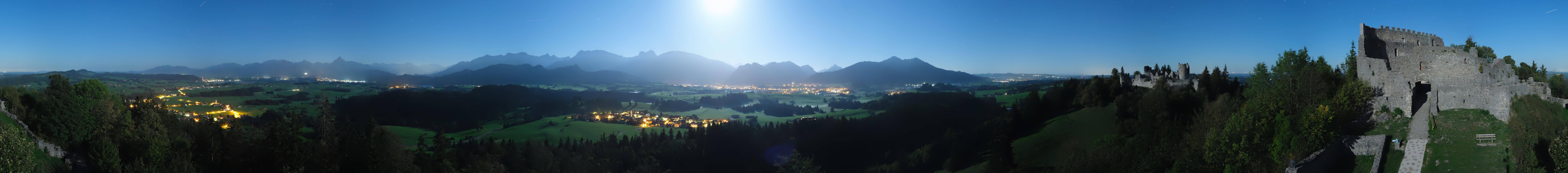 Archiv Foto Webcam Ausblick Burgruine Eisenberg