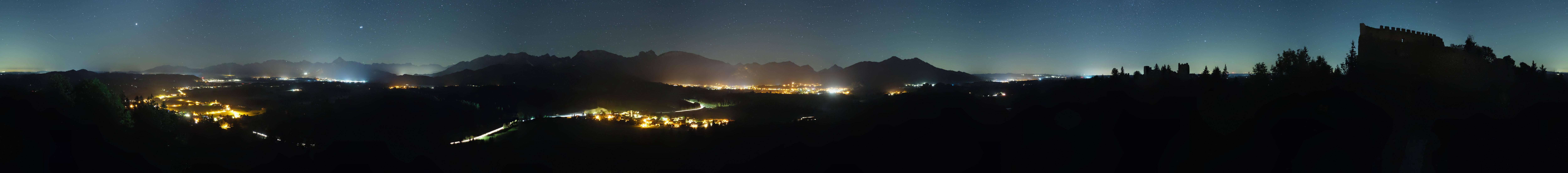 Archiv Foto Webcam Ausblick Burgruine Eisenberg