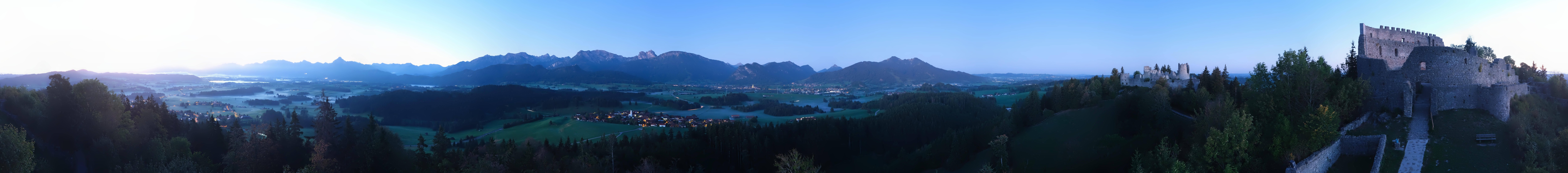 Archiv Foto Webcam Ausblick Burgruine Eisenberg