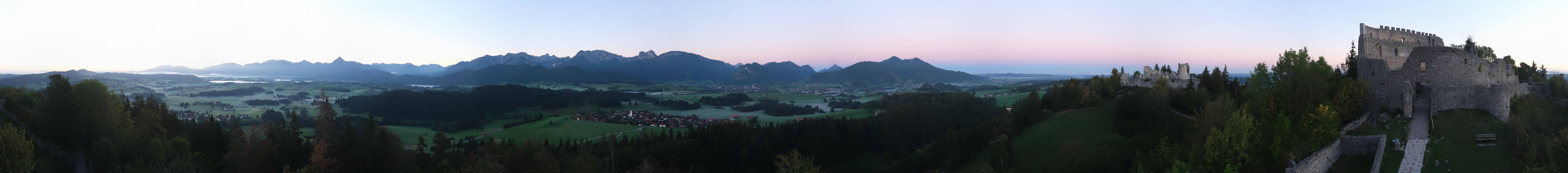 Archiv Foto Webcam Ausblick Burgruine Eisenberg