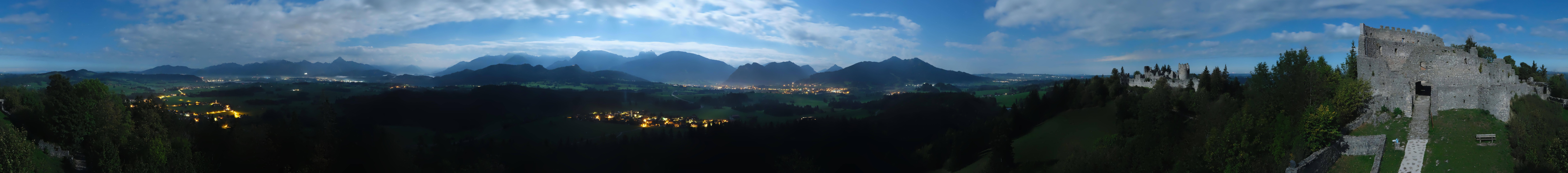 Archiv Foto Webcam Ausblick Burgruine Eisenberg
