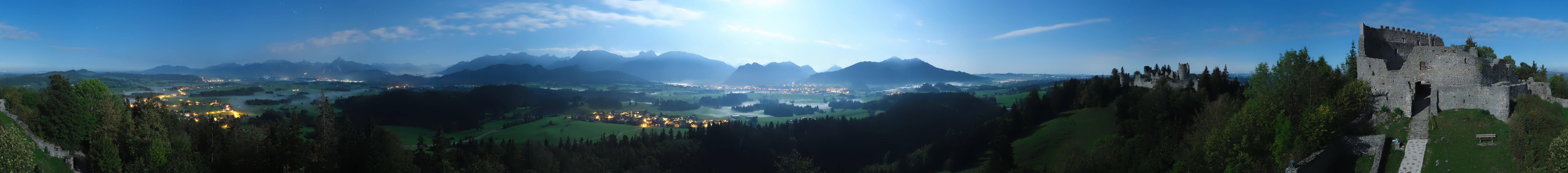 Archiv Foto Webcam Ausblick Burgruine Eisenberg