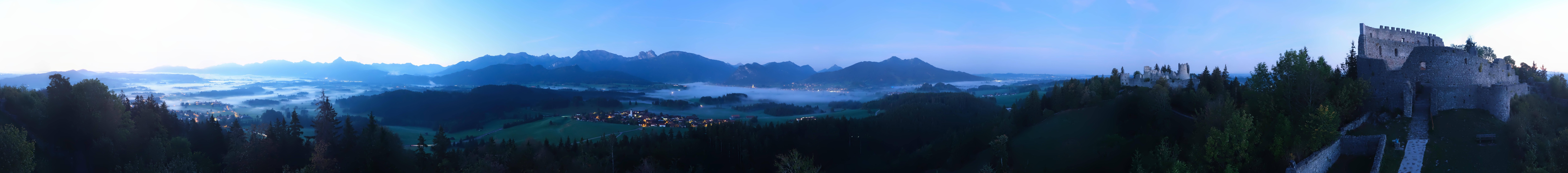 Archiv Foto Webcam Ausblick Burgruine Eisenberg
