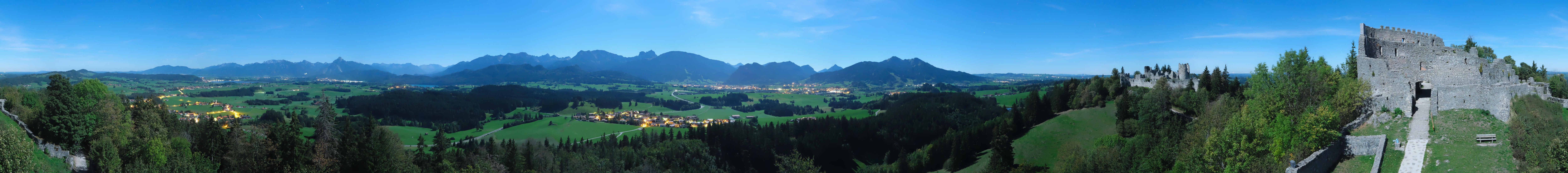 Archiv Foto Webcam Ausblick Burgruine Eisenberg