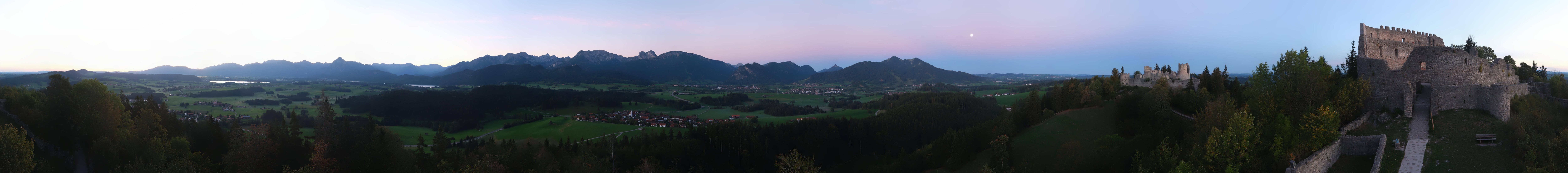 Archiv Foto Webcam Ausblick Burgruine Eisenberg