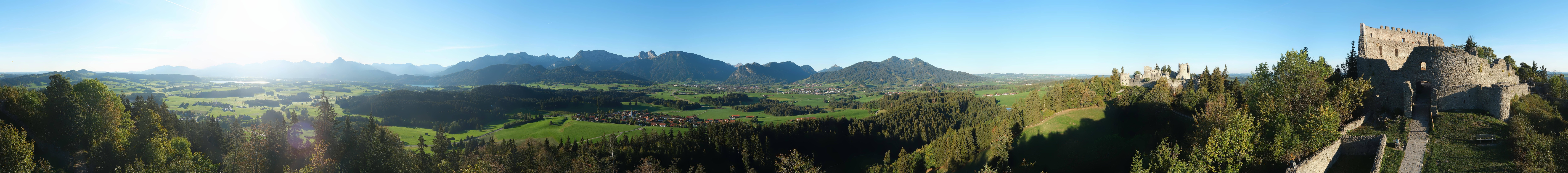 Archiv Foto Webcam Ausblick Burgruine Eisenberg