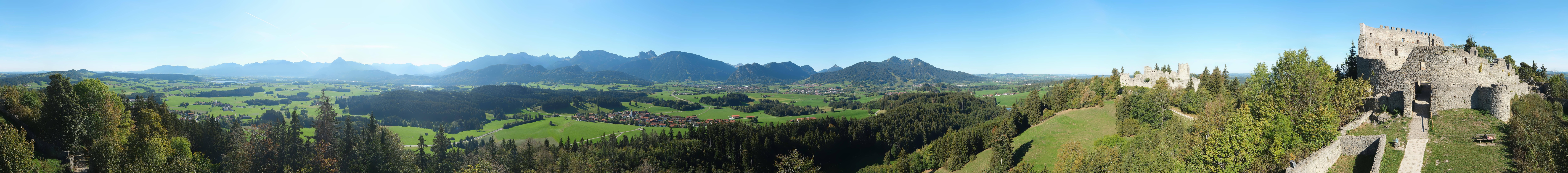 Archiv Foto Webcam Ausblick Burgruine Eisenberg