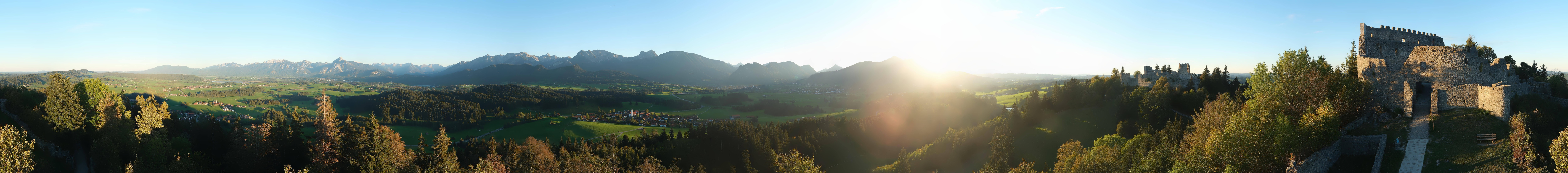 Archiv Foto Webcam Ausblick Burgruine Eisenberg