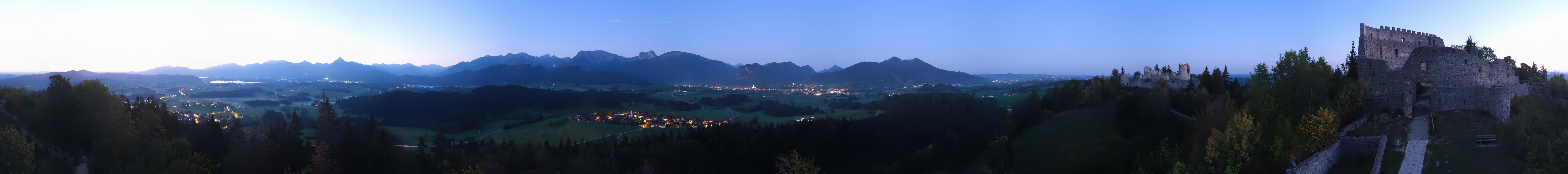 Archiv Foto Webcam Ausblick Burgruine Eisenberg