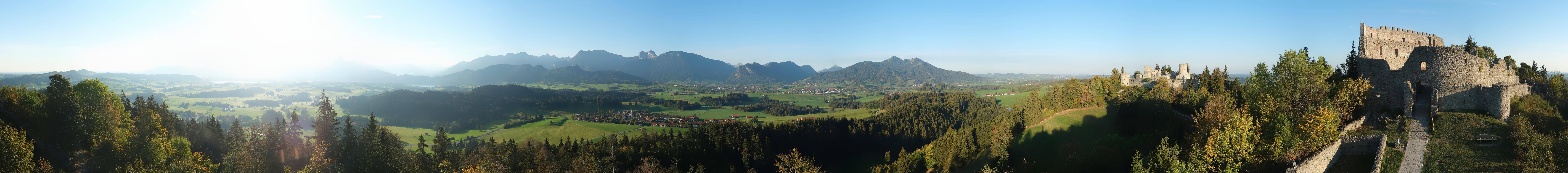 Archiv Foto Webcam Ausblick Burgruine Eisenberg