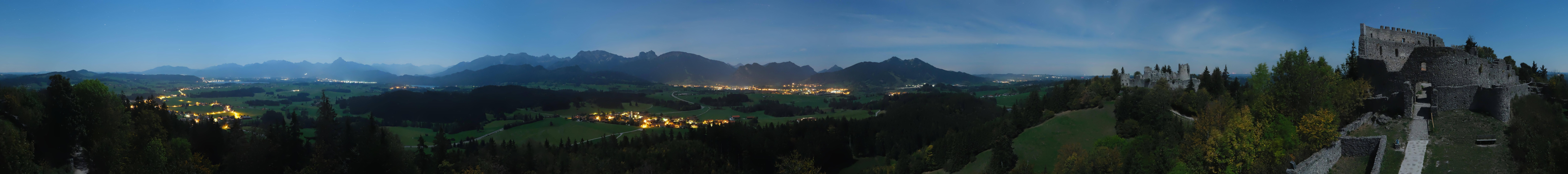 Archiv Foto Webcam Ausblick Burgruine Eisenberg