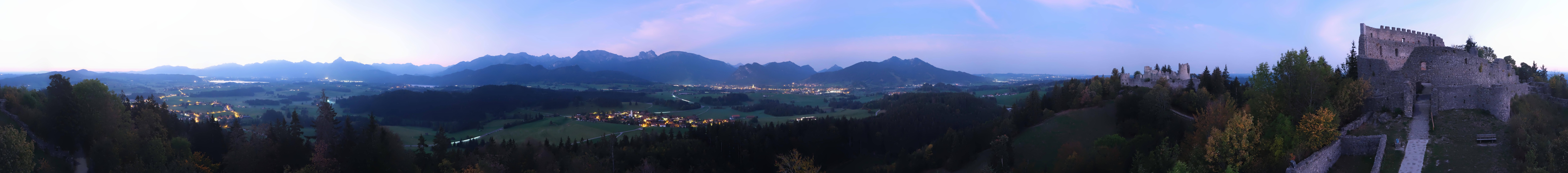 Archiv Foto Webcam Ausblick Burgruine Eisenberg
