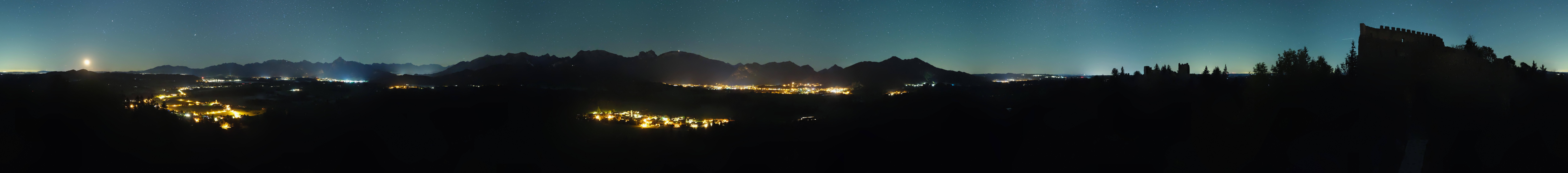 Archiv Foto Webcam Ausblick Burgruine Eisenberg