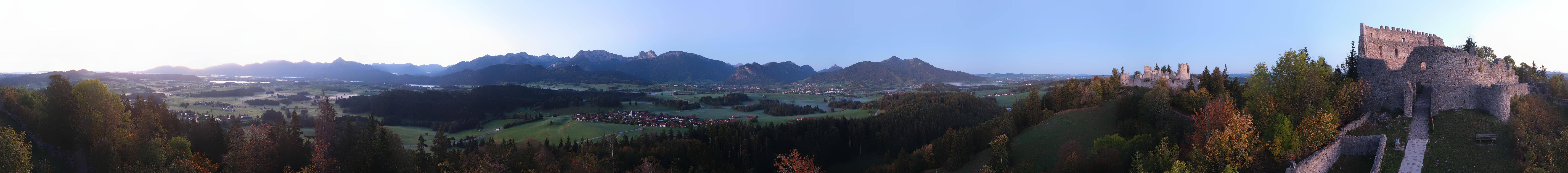 Archiv Foto Webcam Ausblick Burgruine Eisenberg