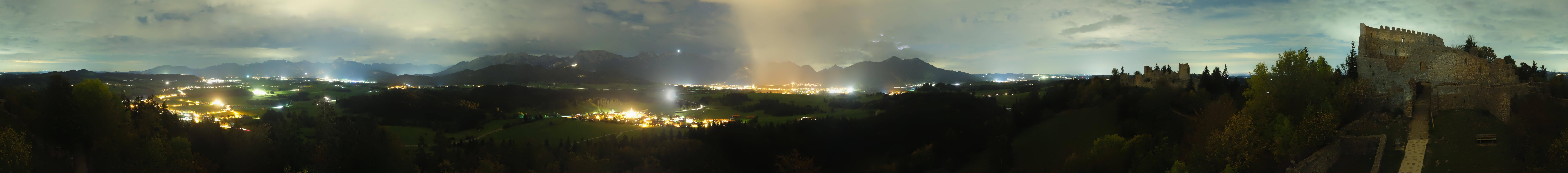Archiv Foto Webcam Ausblick Burgruine Eisenberg