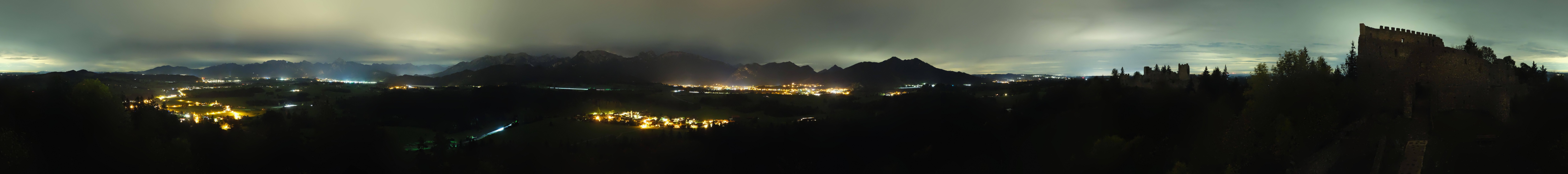 Archiv Foto Webcam Ausblick Burgruine Eisenberg
