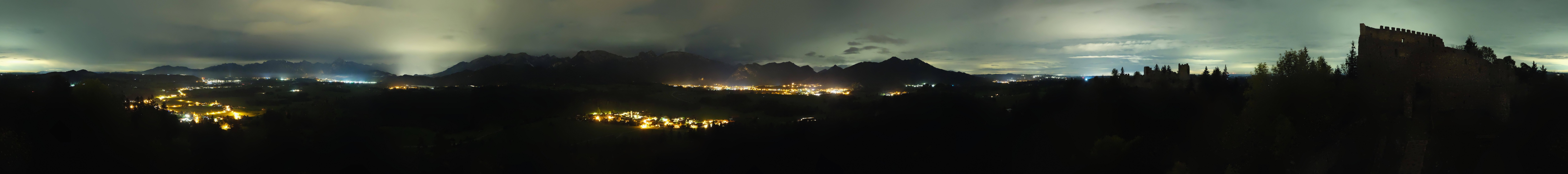 Archiv Foto Webcam Ausblick Burgruine Eisenberg