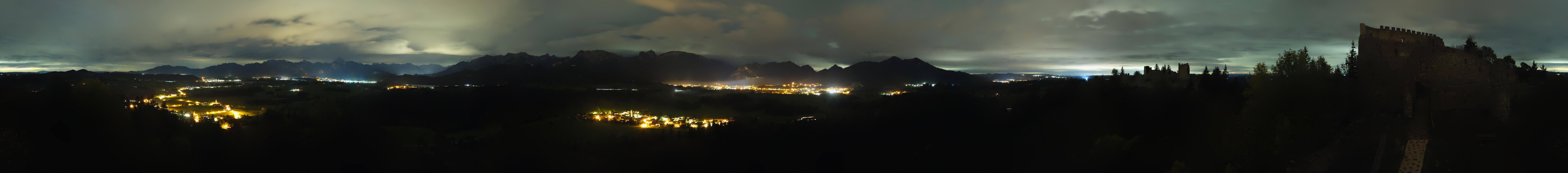 Archiv Foto Webcam Ausblick Burgruine Eisenberg