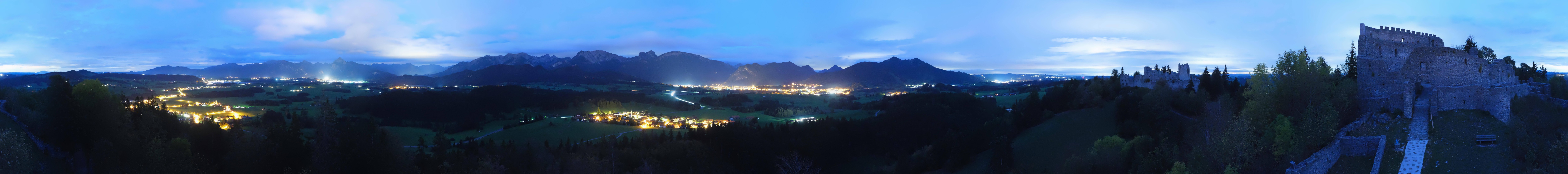 Archiv Foto Webcam Ausblick Burgruine Eisenberg