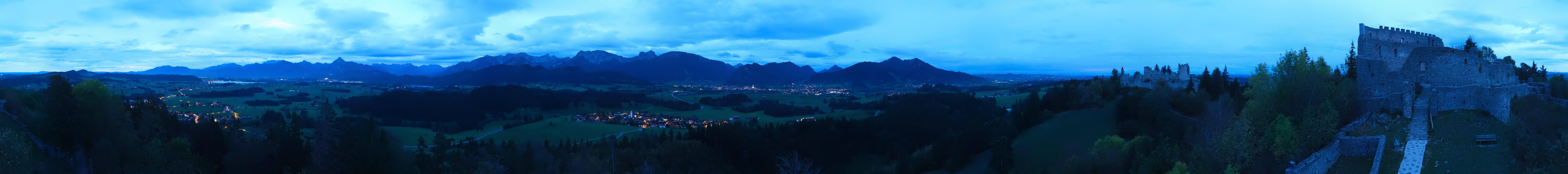 Archiv Foto Webcam Ausblick Burgruine Eisenberg