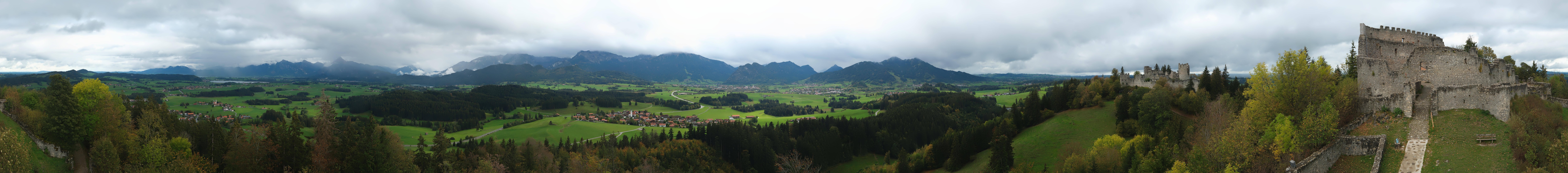 Archiv Foto Webcam Ausblick Burgruine Eisenberg