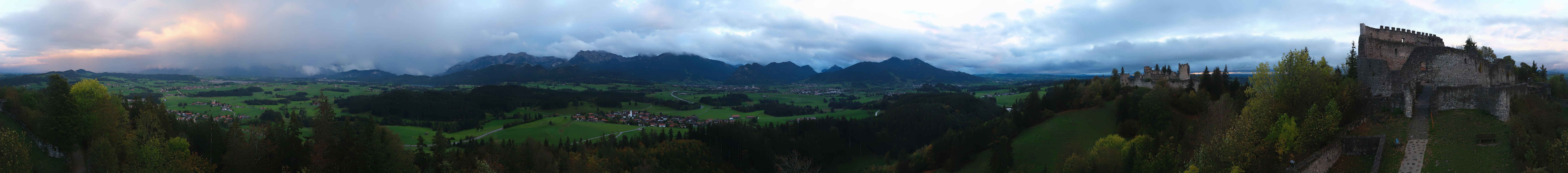 Archiv Foto Webcam Ausblick Burgruine Eisenberg