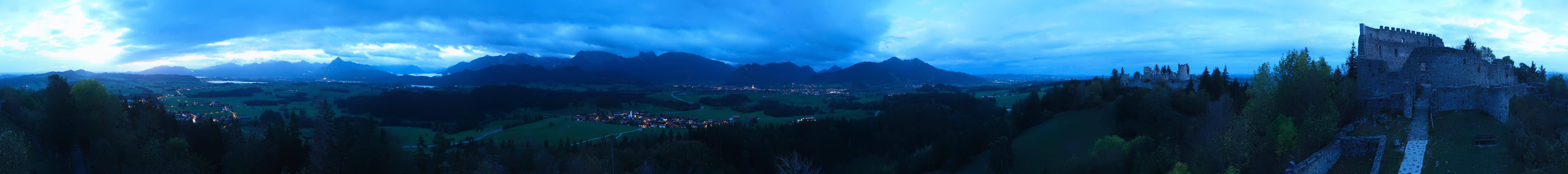 Archiv Foto Webcam Ausblick Burgruine Eisenberg
