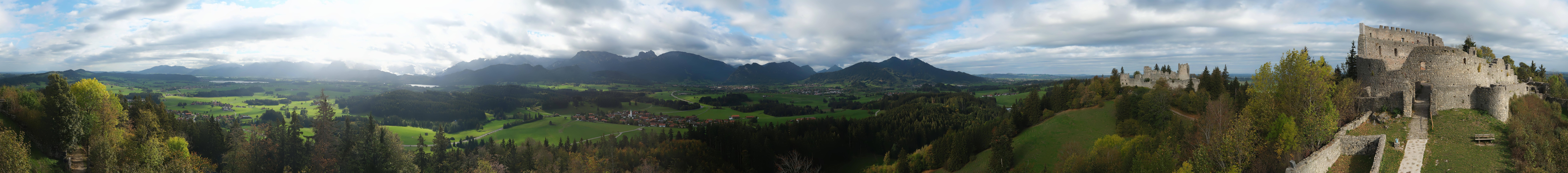 Archiv Foto Webcam Ausblick Burgruine Eisenberg