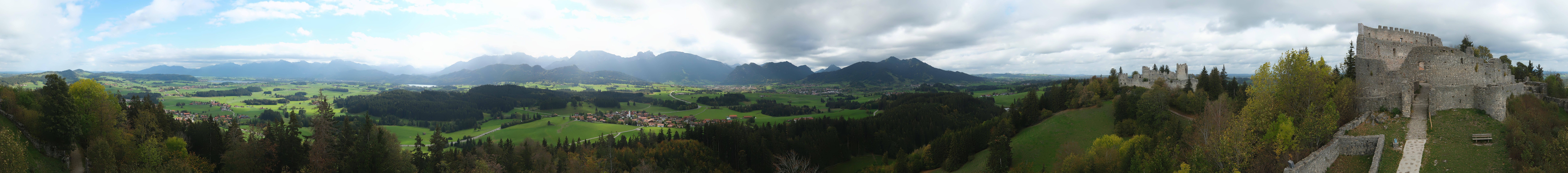 Archiv Foto Webcam Ausblick Burgruine Eisenberg