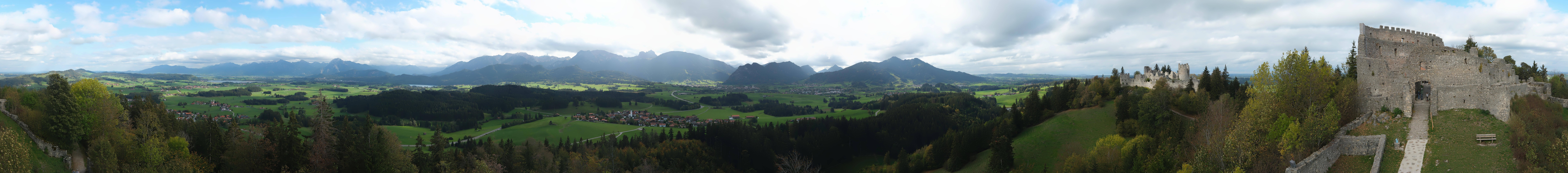 Archiv Foto Webcam Ausblick Burgruine Eisenberg
