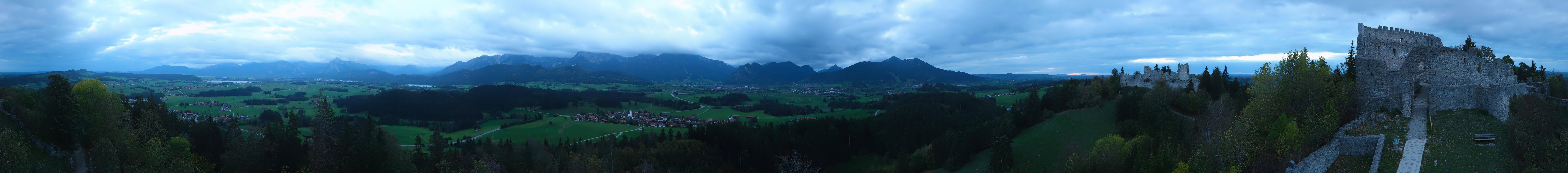 Archiv Foto Webcam Ausblick Burgruine Eisenberg