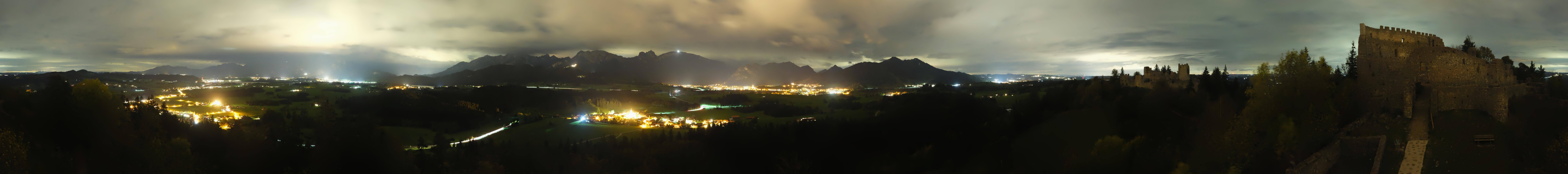 Archiv Foto Webcam Ausblick Burgruine Eisenberg